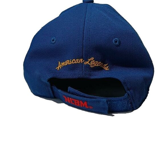 Vintage Negro League Chicago American Giants Hat One Size Strapback Red Blue - Picture 6 of 9